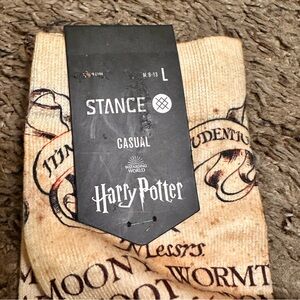 Stance Harry Potter Solemnly Swear Socks NWT